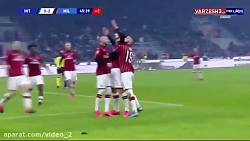 گل دوم میلان به اینتر توسط زلا...