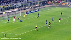 خلاصه بازی اینتر 4_2 میلان