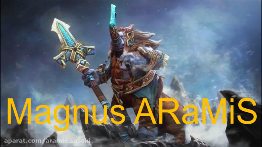 Dota 2 highlight Magnus gameplay