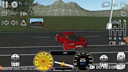 شتابگیری با فراری در بازی real driving sim