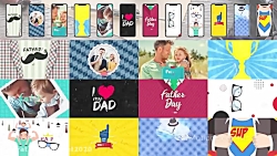 پروژه افترافکت روز پدر