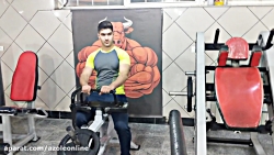 آموزش حرکت ساق پا نشسته