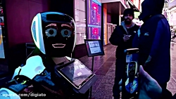 استقرار ربات سخنگو در میدان تا...