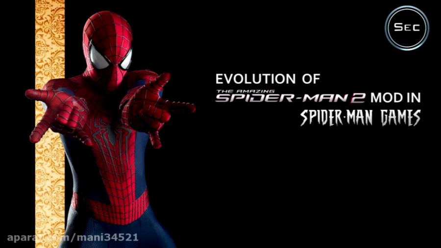 لباس Spider Man Amazing 2 برای بازی های مرد عنکبوتی
