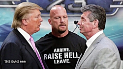 ترامپ در رینگ کشتی کج !