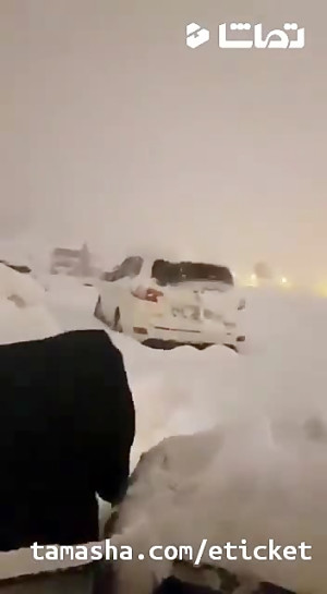 بارش باورنکردنی برف در گیلان و...