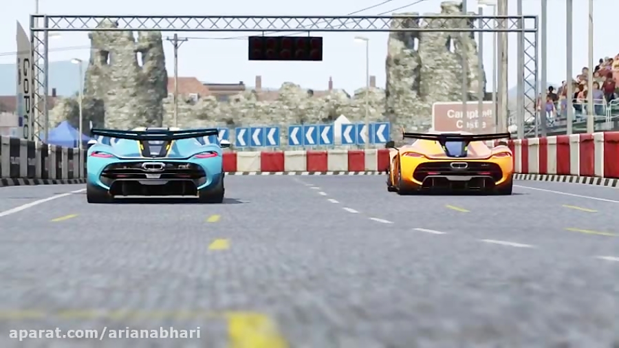 گیم پلی بازی Assetto Corsa با کونیگزگ