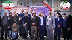 حضور دانشگاهیان علوم پزشکی فسا...