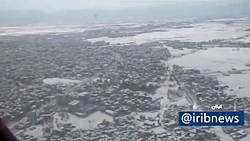 تصاویر هوایی از روستاهای محاصر...