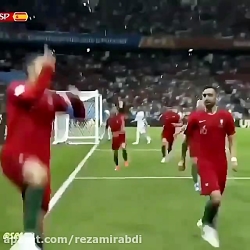 گلهای پرتغال اسپانیا جام جهانی...