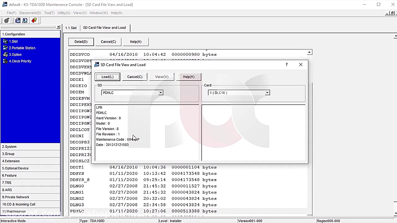 آموزش ارتقا ورژن کارت سانترال TDA و TDE / کارت دیجیتال و هایبرید سینتولاژوماب