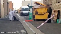 دوربین مخفی ترسناک خارجی