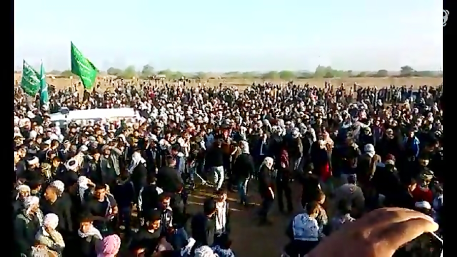 مقاطع من تشییع جثمان الشیخ خال...