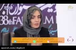 صحبت&zwnj;های لیلا زارع در جشن...