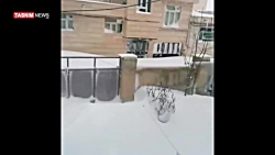 بارش کم سابقه برف خلخال در ۵۰...