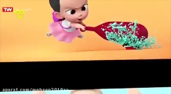 کارتون بچه رئیس اسکوتر باسکی...