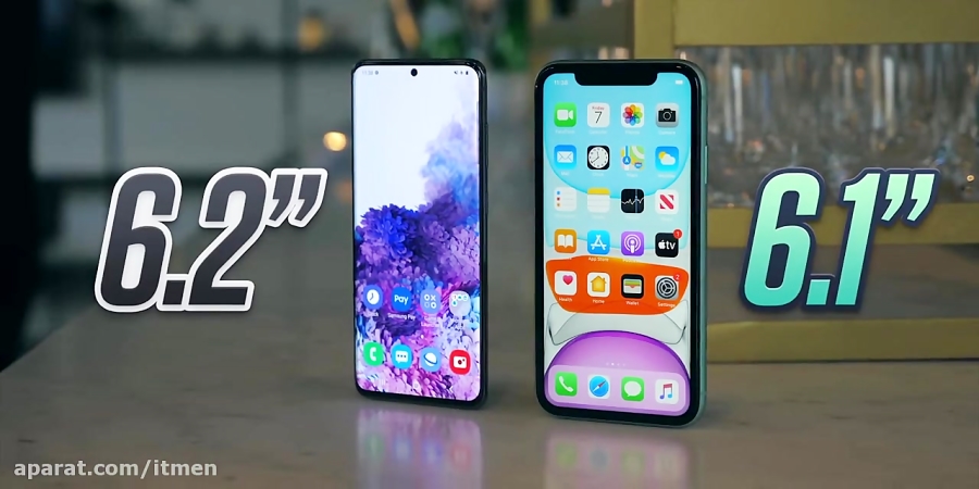 مقایسه ویدیویی گلکسی اس 20 سام...