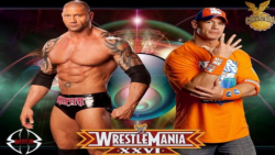 کشتی کج خونین جان سینا و باتیس...