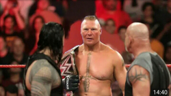 کشتی کج رومن رینز با گولدبرگ ن...