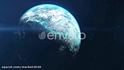 فوتیج ویدیویی موشن گرافیک کره...