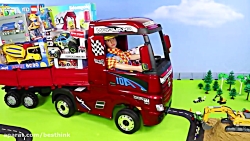 بازی با اسباب بازیهای ، ماشین...