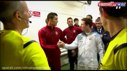 رونالدو و مسی در کنار هم