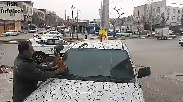 تنها کلیپ واقعی پولیش و شفاف سازی شیشه اتومبیل کرمانشاه۰۹۱۸۱۳۰۲۲۹۸ کلینیک دندانپزشکی