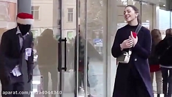 دوربین مخفی ترساندن مردم با ما...