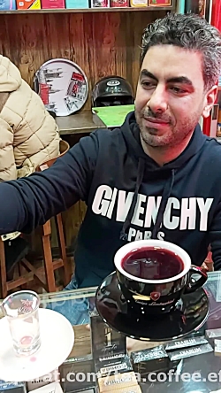 تست چای ترش در چای و قهوه حاج...