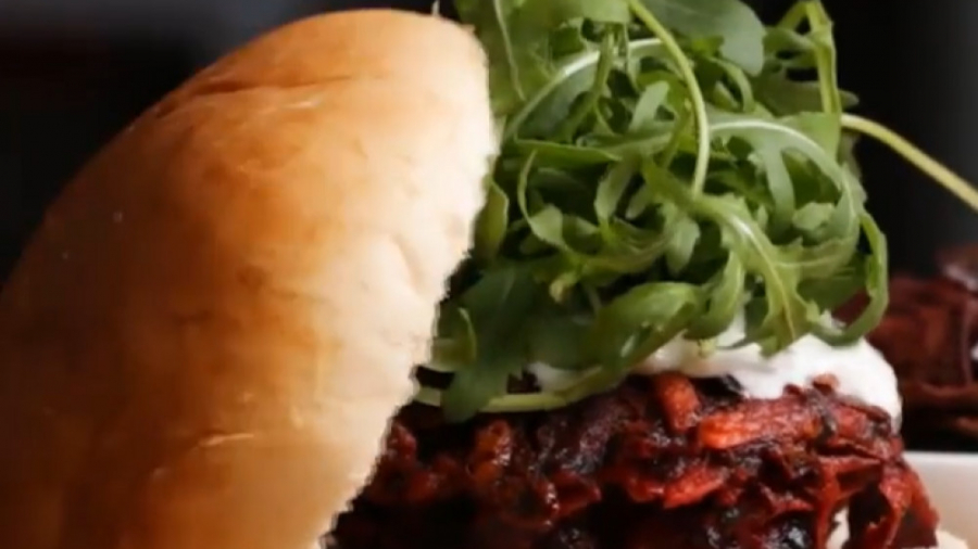 آشپزی سالم - برگر سبزیجات - کلینیک لاغری سیبیتا