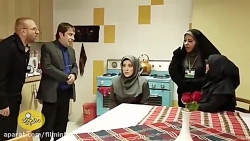 پشت صحنه بازی رابعه اسکویی در...