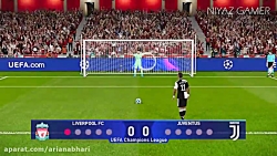 PES 2020  پنالتی لیورپول و یون...