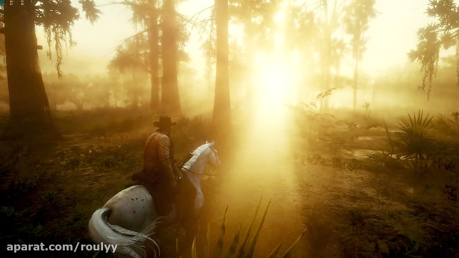 نورپردازی فوق زیبا در بازی Red Dead Redemption 2