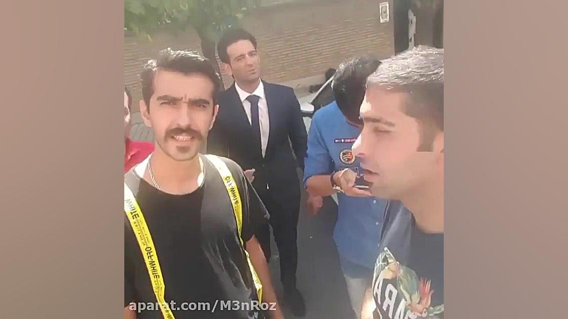 امیرحسین آرمان در پشت صحنه سریال مانکن ... زمان11ثانیه