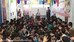 مراسم زیارت عاشورا دبستان رهی...