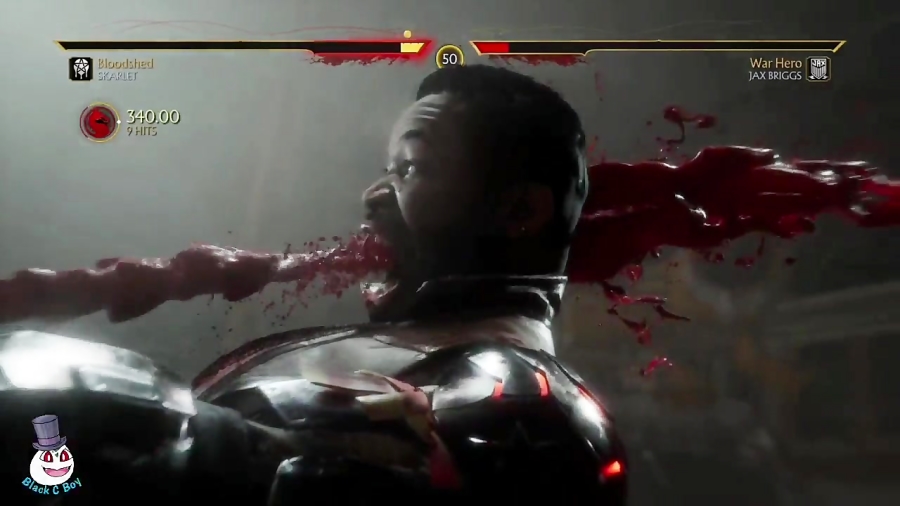 گیمپلی Mortal Kombat 11 با عادل خون بازی به سبک فوق خشن