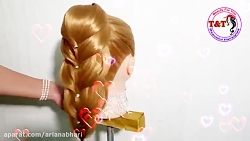 آموزش شینیون عروس حرفه ای