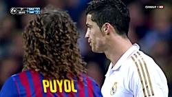 عملکرد رونالدو مقابل بارسلونا...