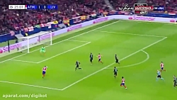 خلاصه بازی اتلتیکومادرید 1 - 0...