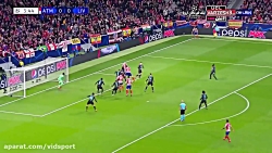 خلاصه بازی اتلتیکو مادرید - لی...