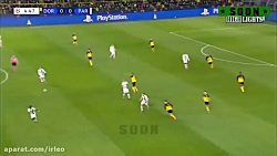 خلاصه بازی دورتموند 2 - 1 psg