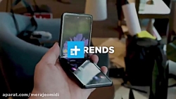 تست مقاومت گوشی تاشو سامسونگ گ...