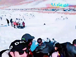 قایق سواری تو پیست بارده