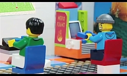 کارتون لگو ها این قسمت فوتبال