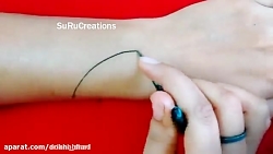 روش حنا زدن روی دست/جدید/متفاو...