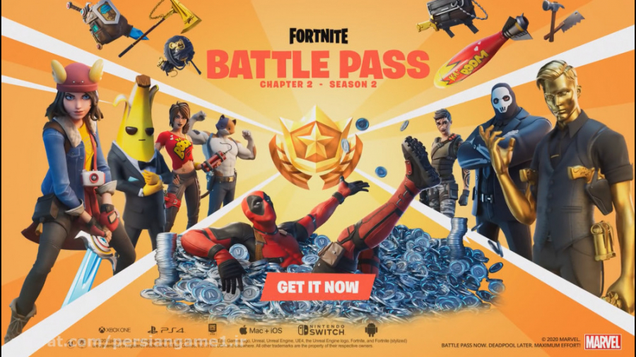 تریلر Battle Pass فصل دوم چپتر دوم بازی Fortnite