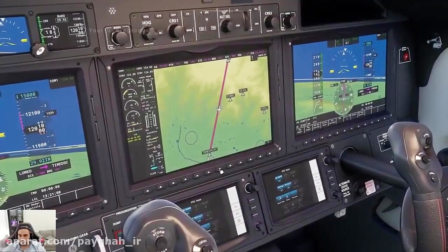 فیلم لو رفته از شبیه ساز پرواز مایکروسافت 2020 microsoft flight simulator