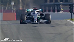 تست پیش فصل فرمول یک در پیست ب...