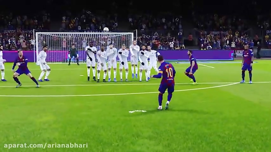 برترین ضربه آزاد ها در PES 2020