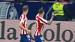 خلاصه بازی اتلتیکومادرید 1 - 0...